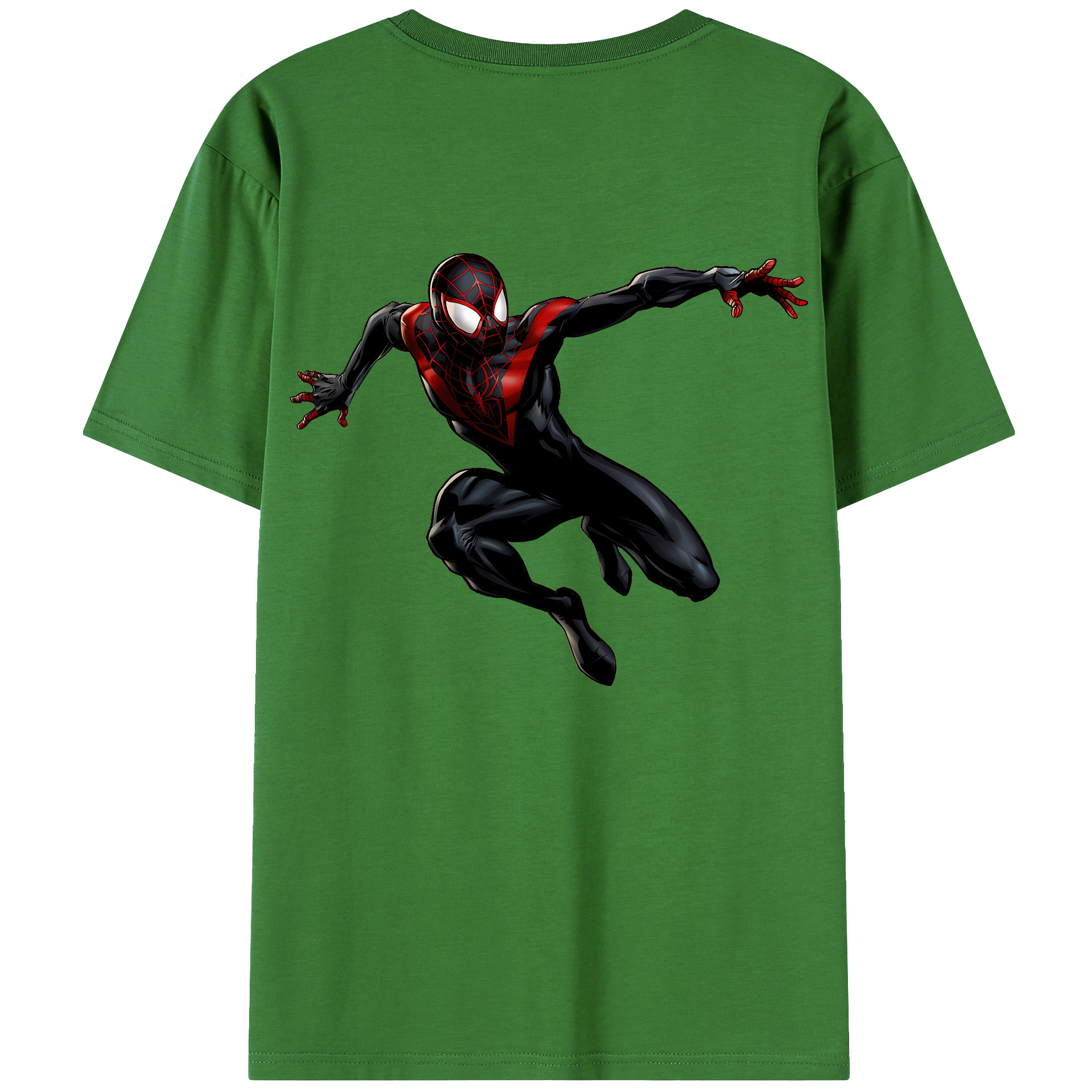 （画像用） Spider Man スパイダーマン レディース半袖Tシャツ(バックプリント)